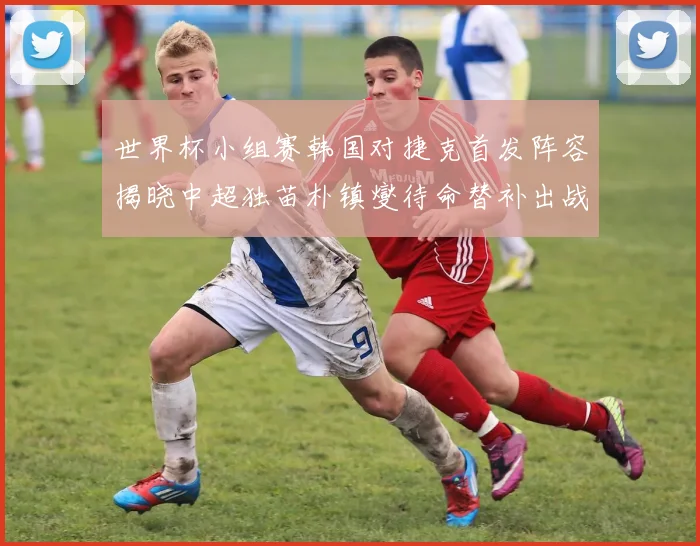 世界杯小组赛韩国对捷克首发阵容揭晓中超独苗朴镇燮待命替补出战